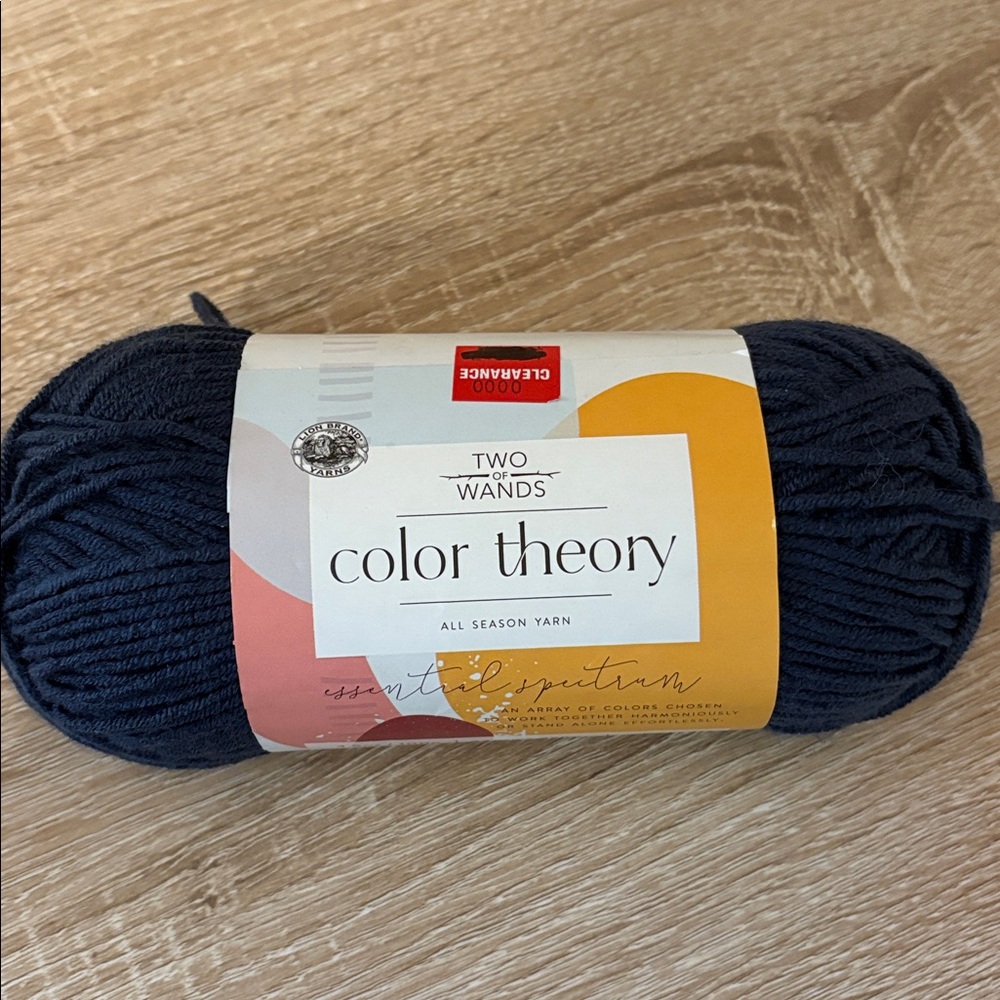 Lion Brand Color Theory YARN bundle 3 new with tags and two partial skeins - Picture 2 of 7